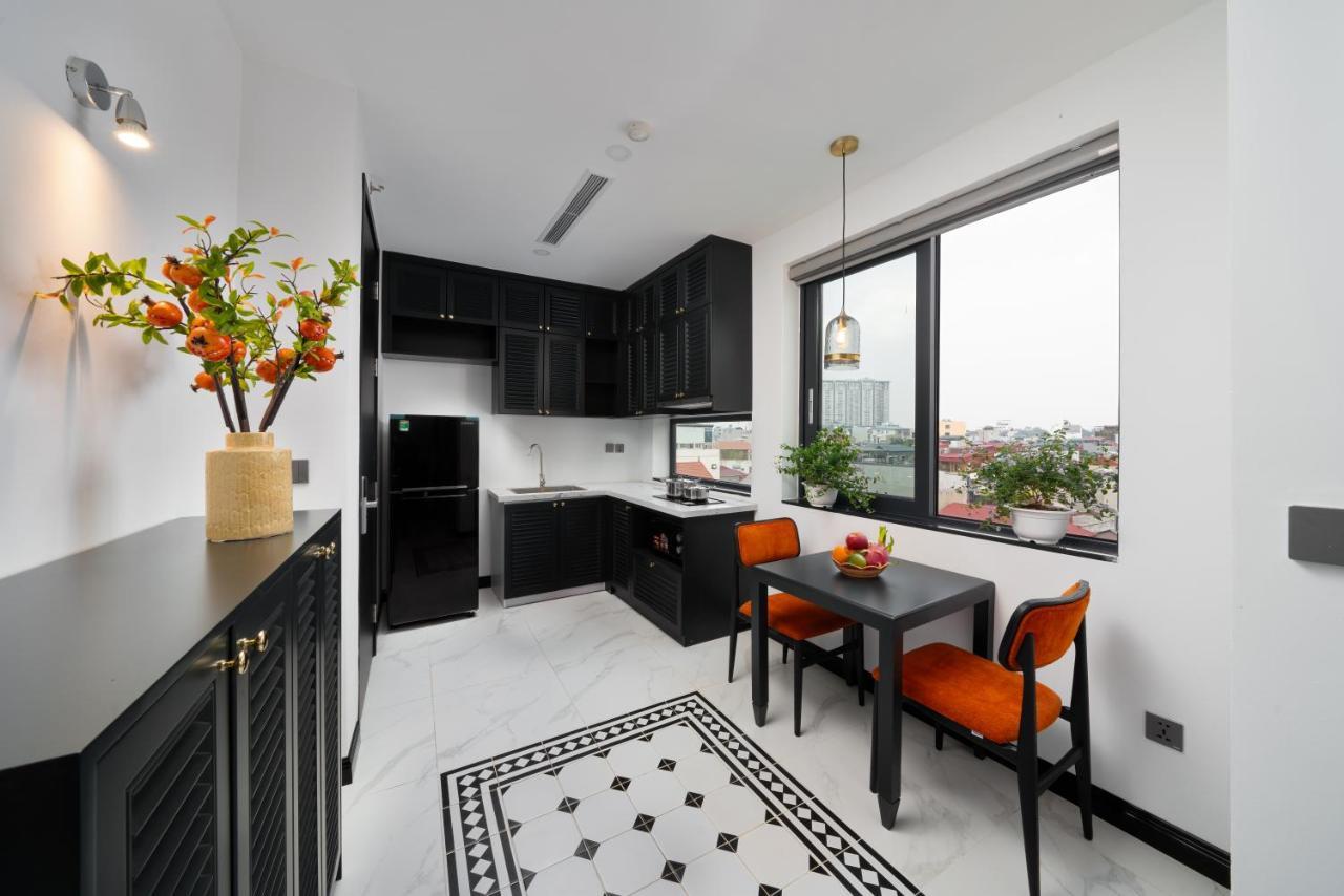 The Galaxy Home Doi Can Hotel And Apartment Hanoi Exterior foto